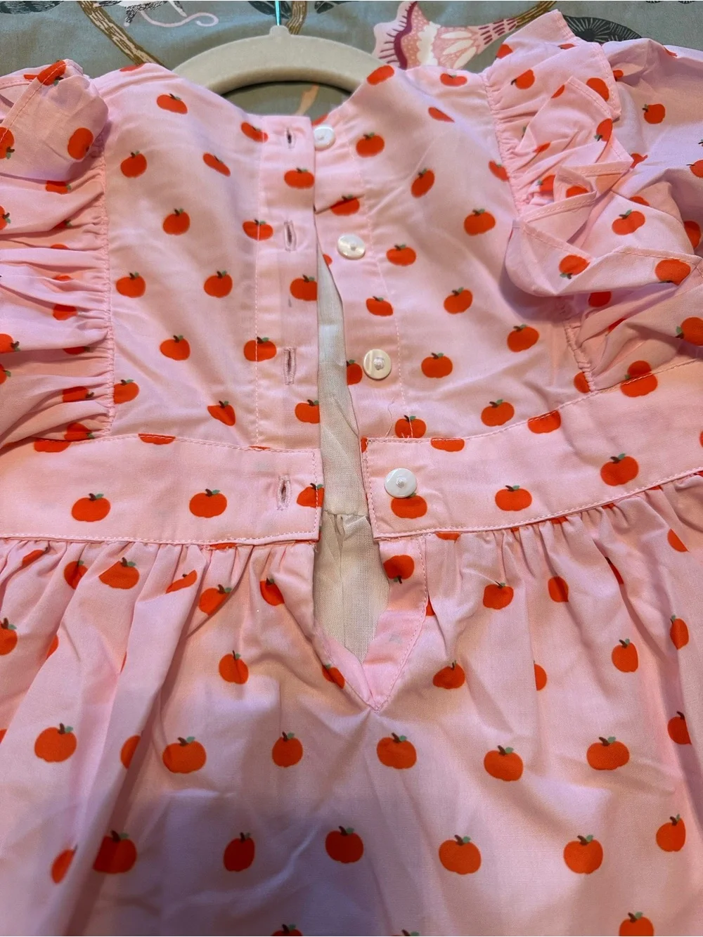 Girls 2T Pink Pumpkin Set